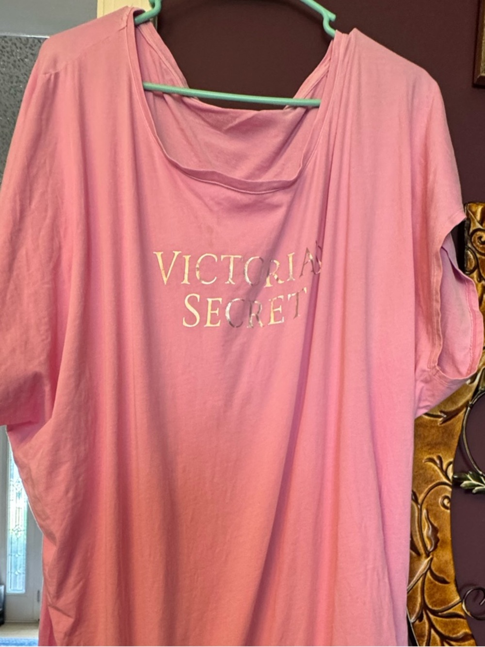 Victoria's Secret Pink Logo Night Tee